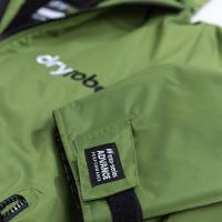 dryrobe Advance Long Sleeve Changing Robe - Dark Green / Black Extra Image 3 Preview